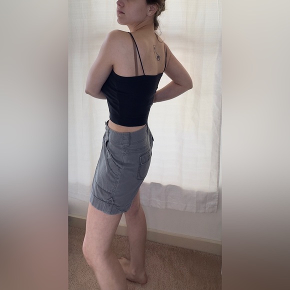 Vintage 90s The North Face Cargo Shorts - Grey - 6 - Picture 5 of 12